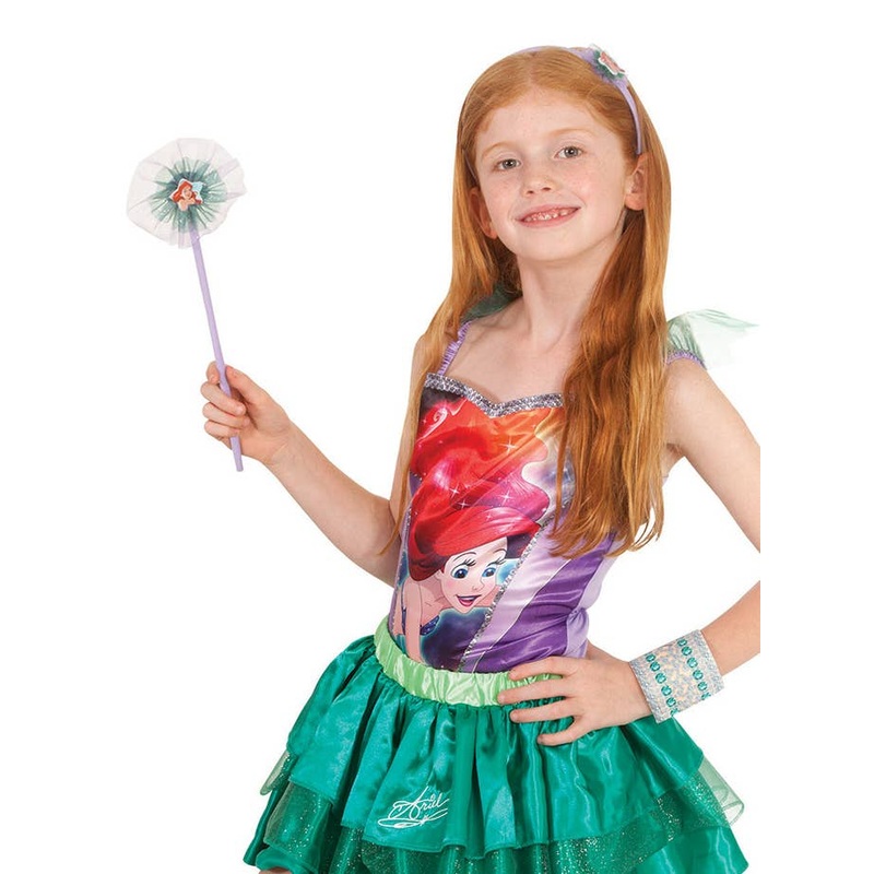 Mermaid Ariel Headband and Wand Costume Accessory Kit