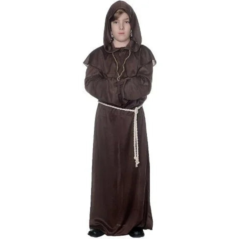 Children's Monk Robe Costume Medium | 1ct