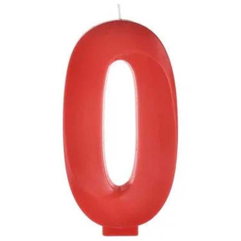 Faceted Number Birthday Candle 5.25 | 1 ct