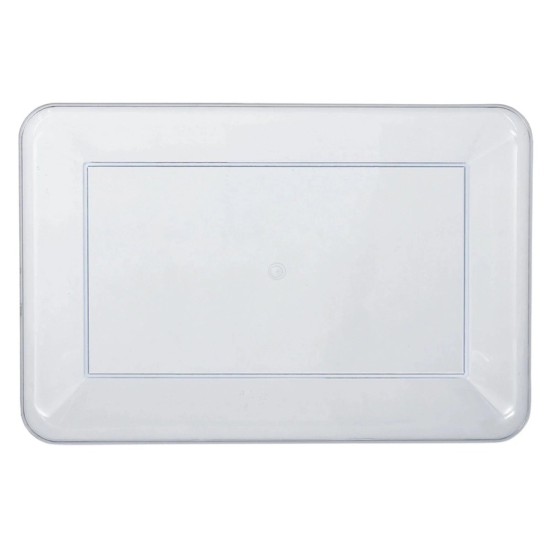 Recyclable Plastic Tray 11 x 18 | 1 ct