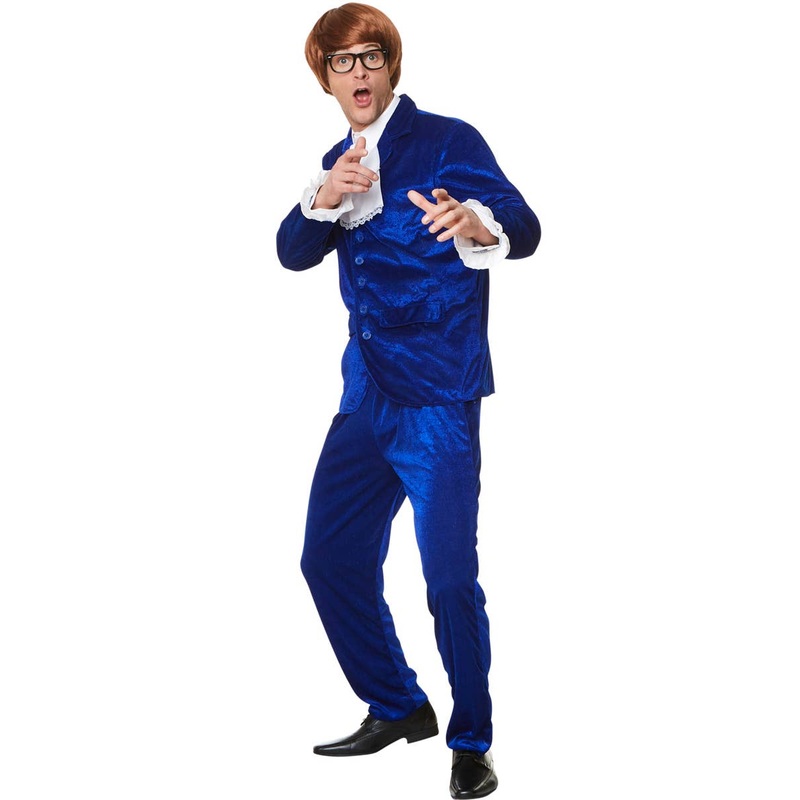 1960s Mr Mojo Man Austin Powers Mens Costume