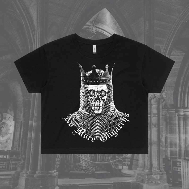 No More Oligarchs Crop Tee|XS|S|M|L|XL|2XL