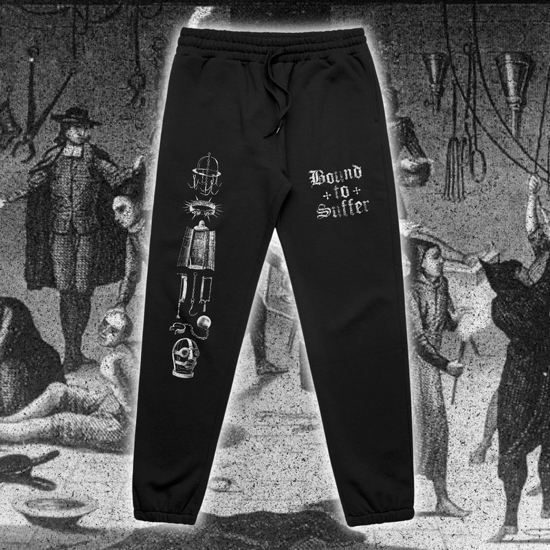 Bound To Suffer Joggers|S|M|L|XL|2XL|3XL|BLACK