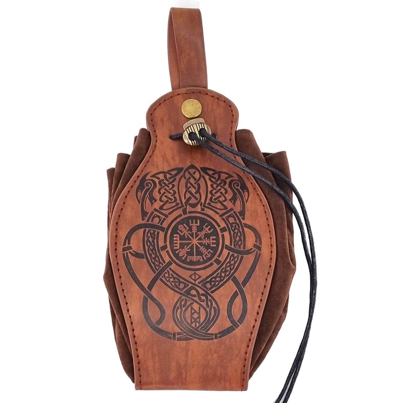 Deluxe Viking Midgard Serpent Costume Belt Pouch