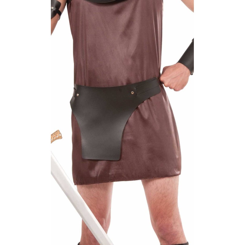 Leather Look Brown Medieval Belt Costume Accessory