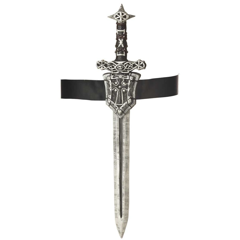 Medieval Knight Sword and Sheath Accessory Set