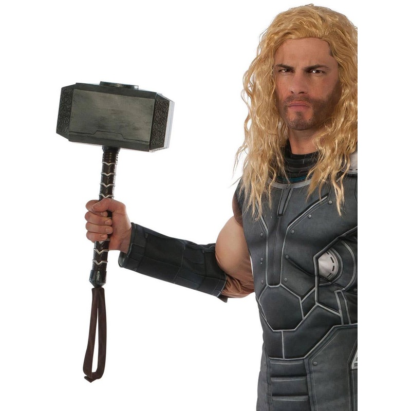 Mjlnir Deluxe Thor Hammer Costume Weapon