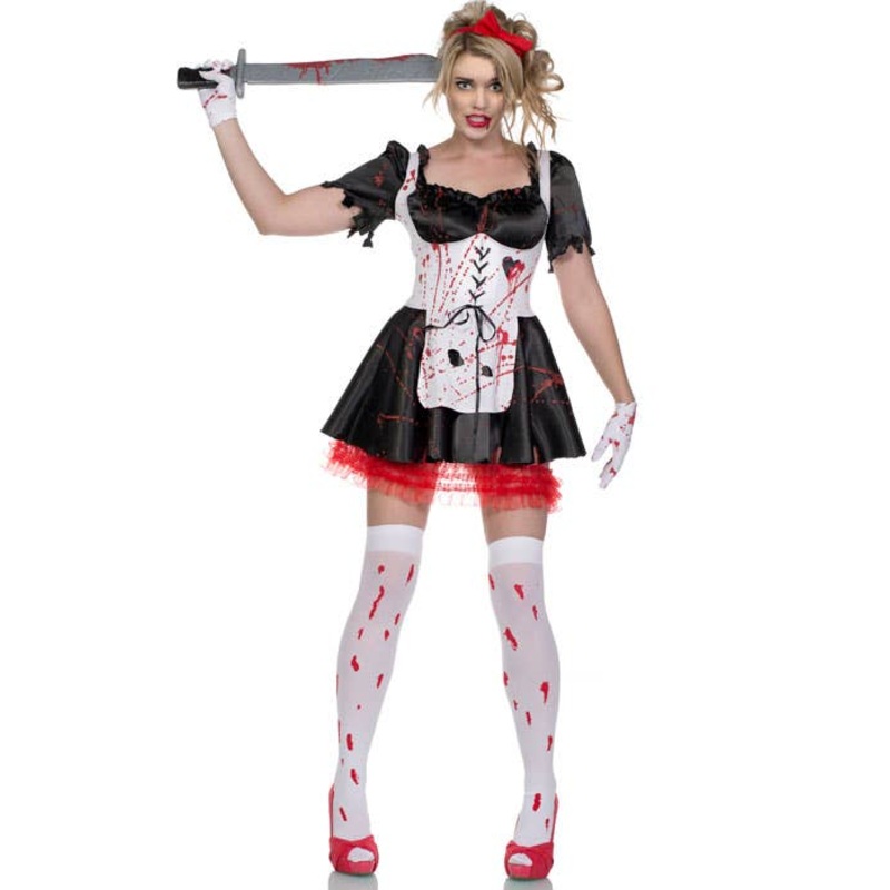 Zombie Malice in Wonderland Womens Halloween Costume