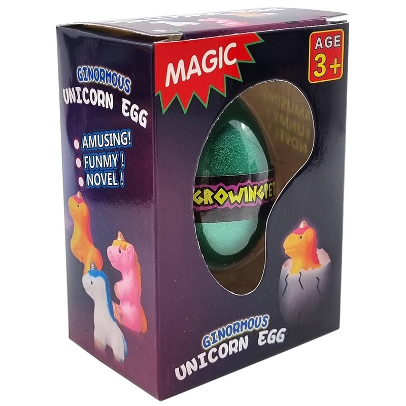 Novelty Green Magic Unicorn Egg Party Favour