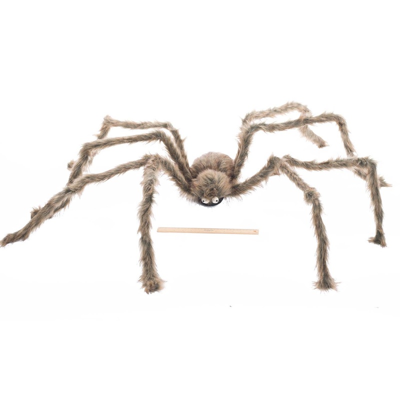 Light Brown Giant Spider Halloween Decoration