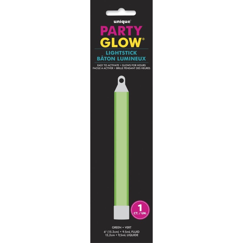 Party Glow Stick - 6|Blue|Pink|Green|Red