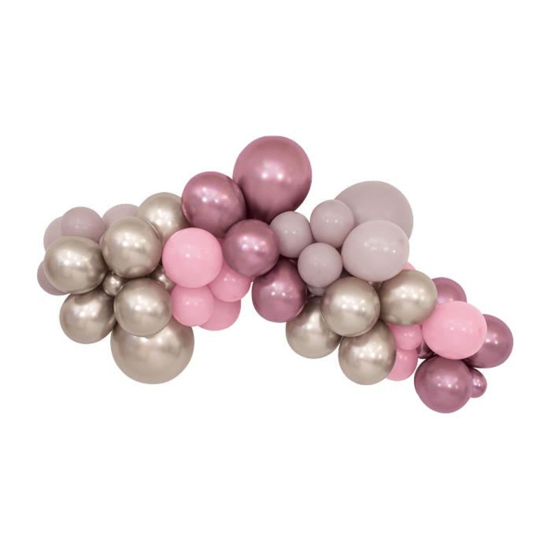 8' GARLAND KIT SPARKLING PINK