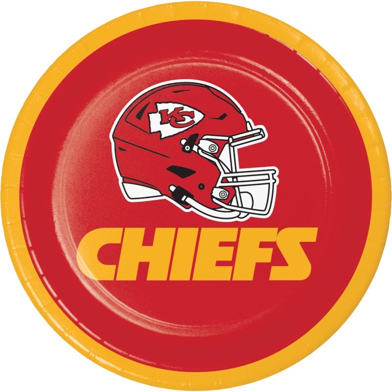 Kansas City Chiefs 7 plate