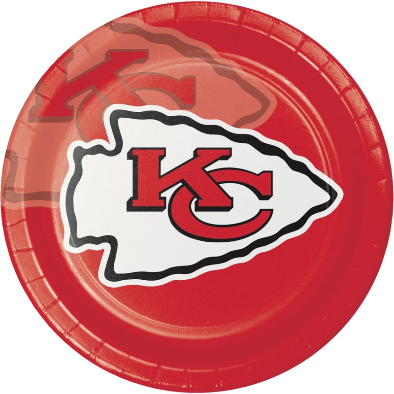 Kansas City Chiefs Plates 9