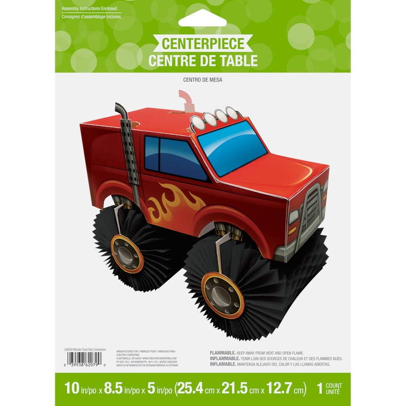 Monster Truck Rally Centerpiece