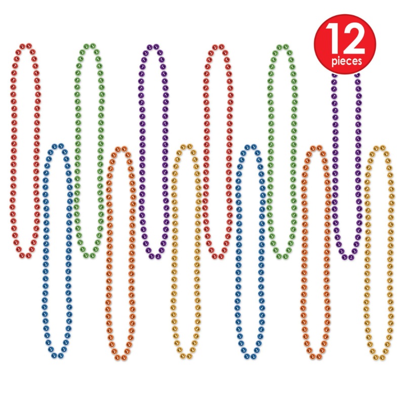 Party Beads - Small Round