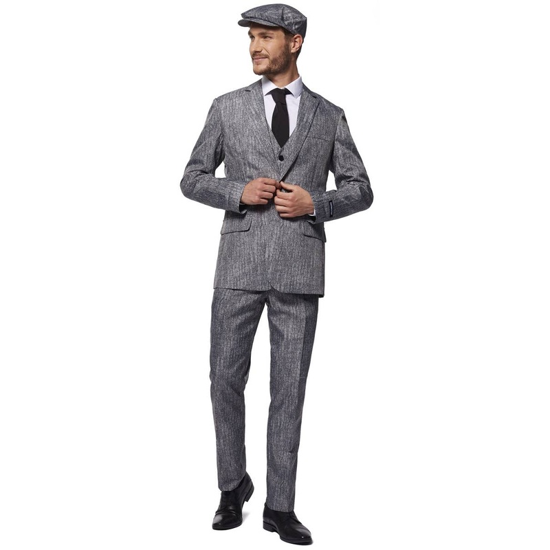 1920s Gangster Mens Deluxe Suitmeister Costume Suit
