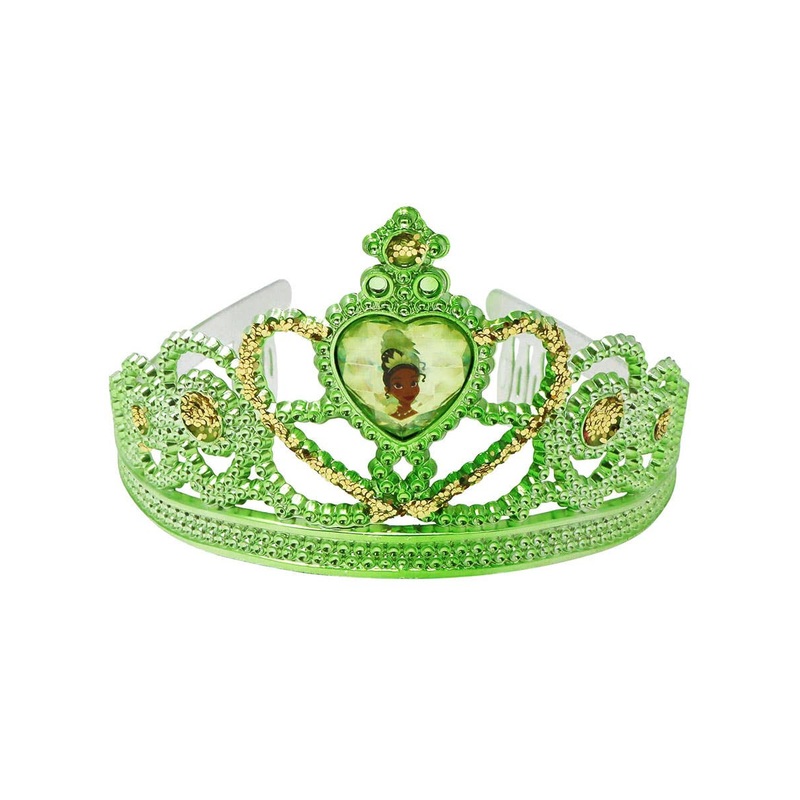Princess Tiana Girls Green Costume Tiara