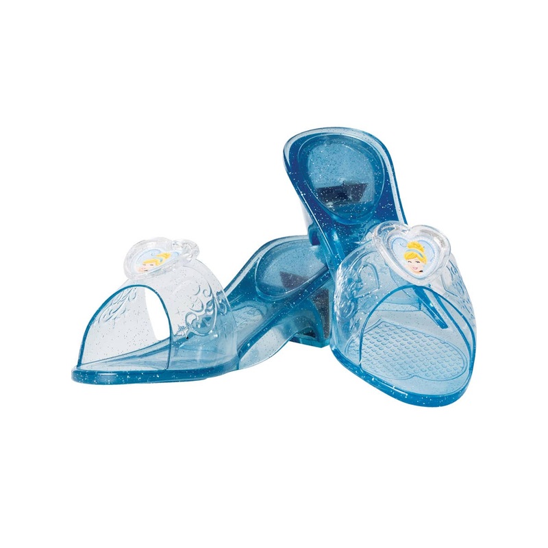 Cinderella Girls Light Up Glitter Clack Clack Shoes