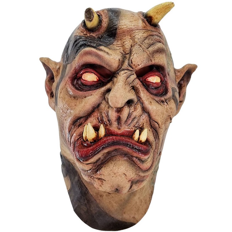 Devils Ink Deluxe Full Head Latex Halloween Costume Mask