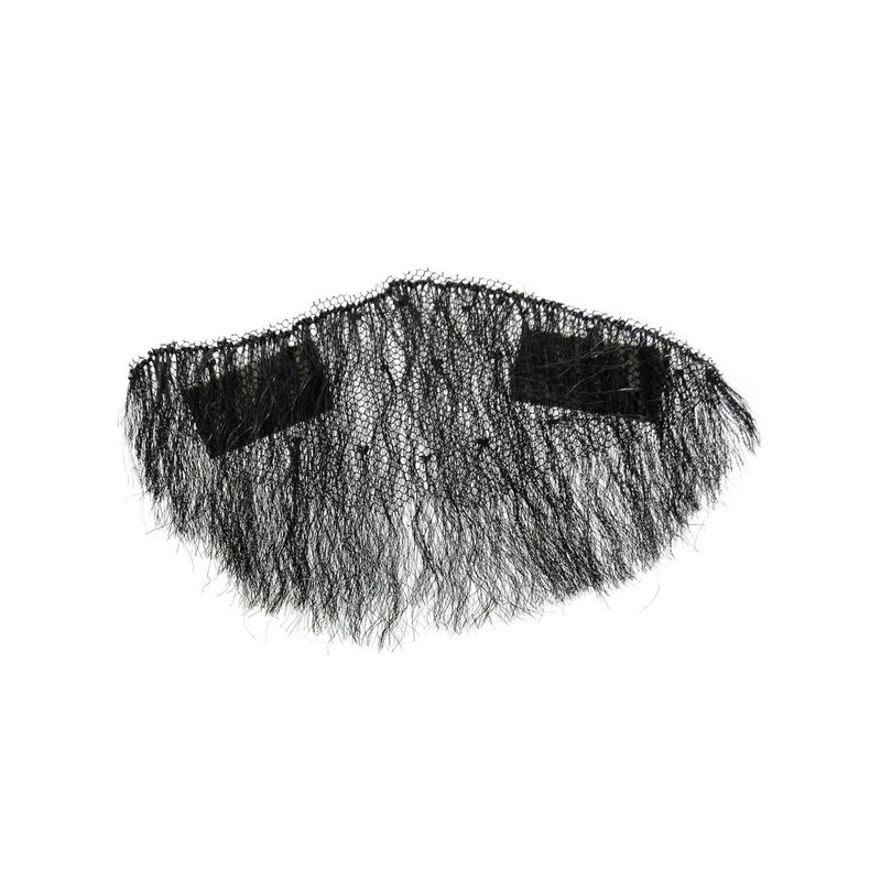 Stick On Black Goatee Beard Costume Accessory