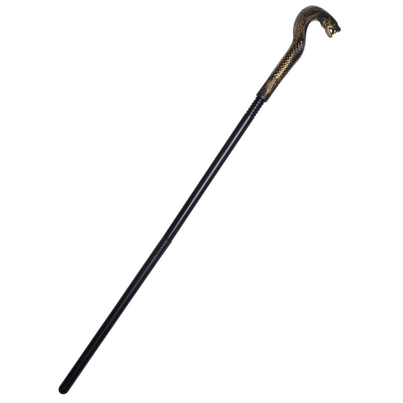 Collapsible 80cm Egyptian Cobra Snake Costume Staff