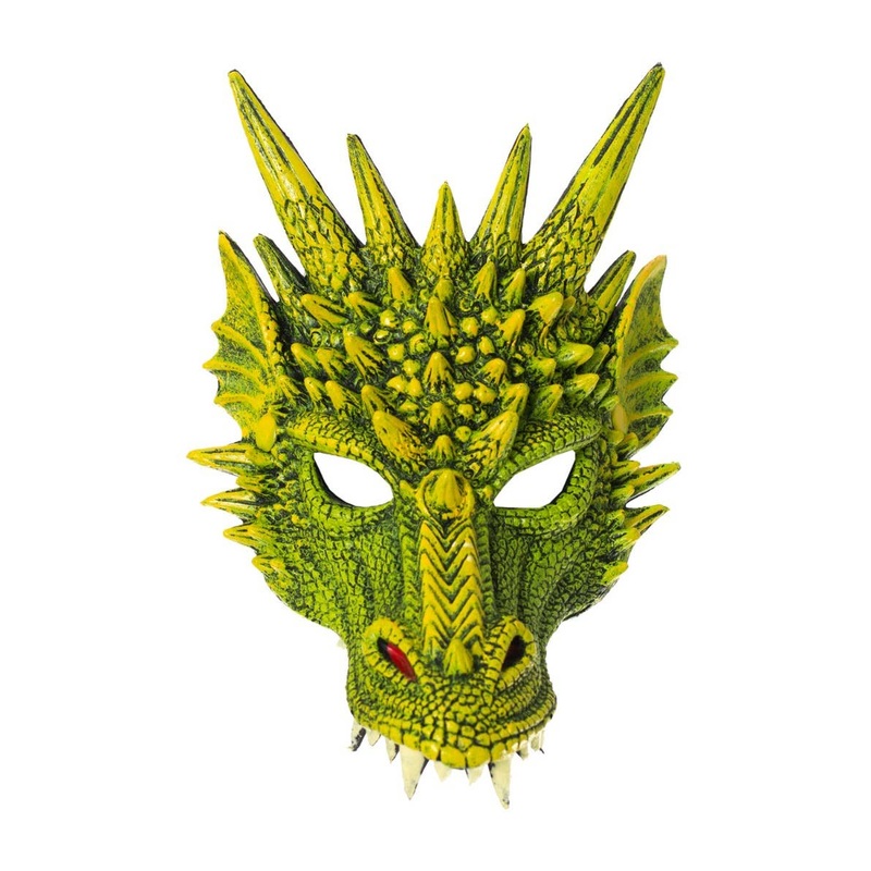 Dragon Kids Green Book Week Mask