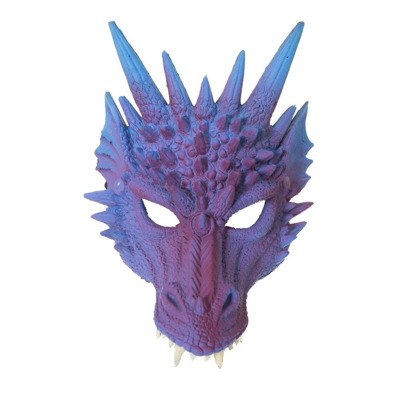 Dragon Kids Purple Book Week Mask