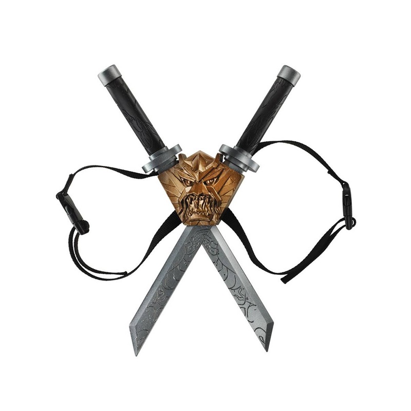 Dragon Ninja Deluxe Kids Swords and Sheath Weapon Set