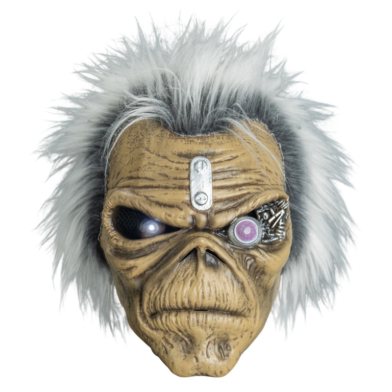 Iron Maiden - The Clairvoyant Deluxe Injection Mask with Light Up Eye