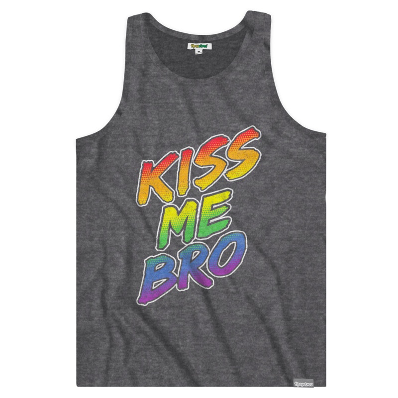 Kiss Me Bro Tank Top|XS|S|M|L|XL|XXL|3XL