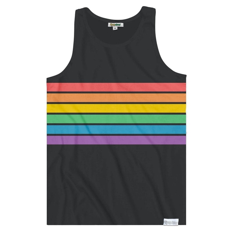 Charcoal Rainbow All the Way Tank Top