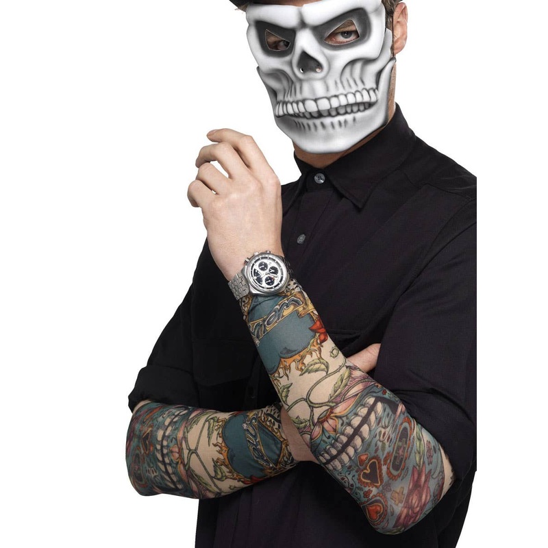 Day of the Dead Sugar Skull Tattoo Sleeves