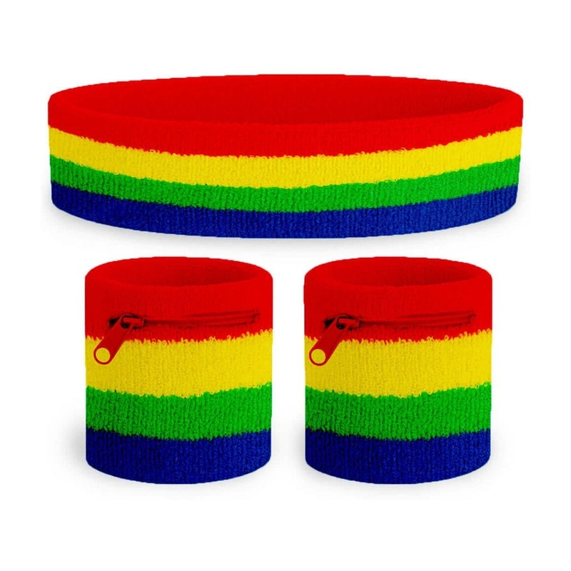 Trailblazer Zippered Sweatband Set
