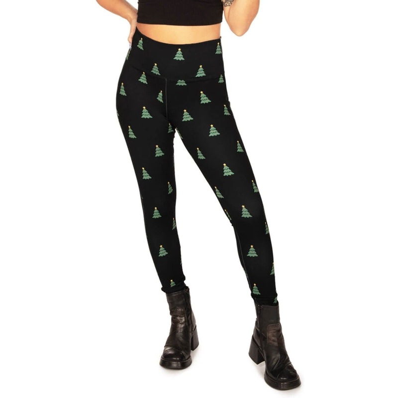 Christmas Tree High Waisted Leggings