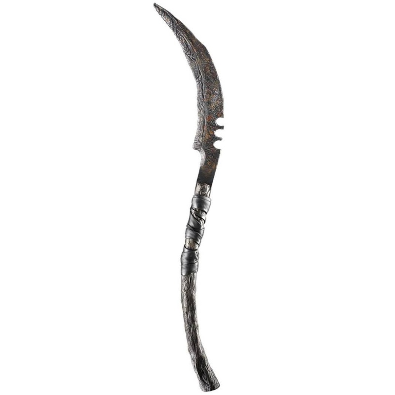 Rusty Look Collapsible Scythe Costume Weapon