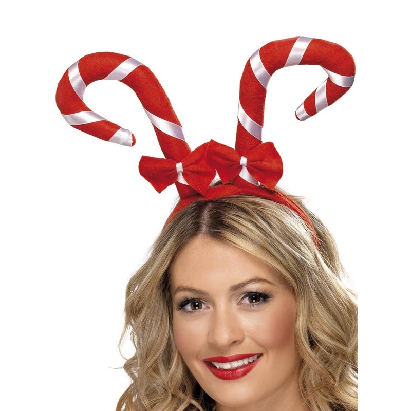 Candy Cane Christmas Headband Costume Accessory