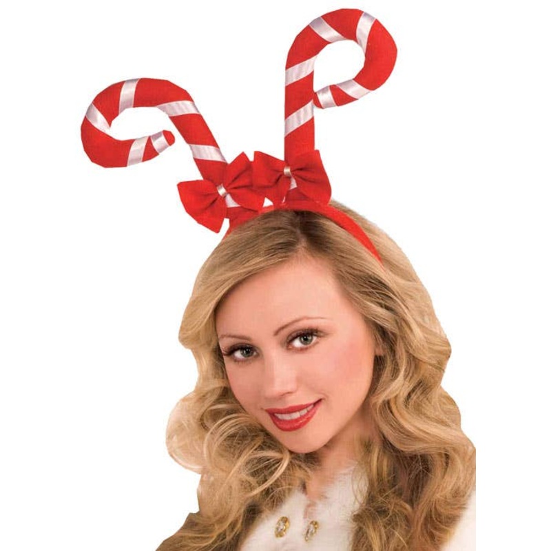 Candy Cane Novelty Christmas Headpiece