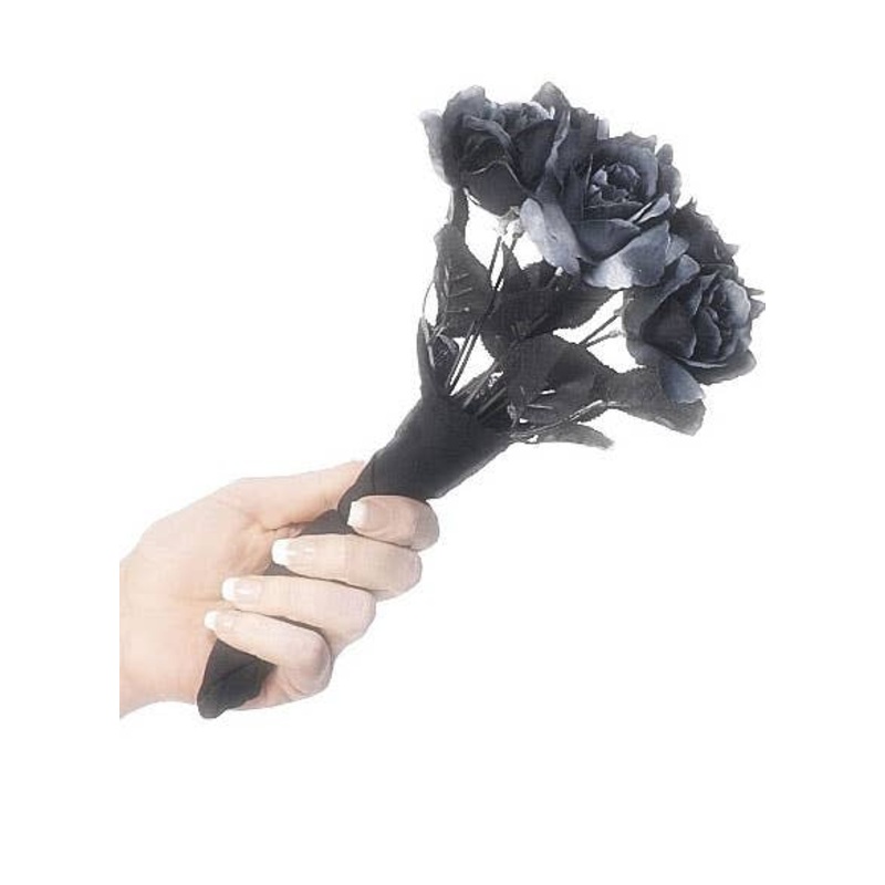 Bride's Corpse Gothic Black Bouquet