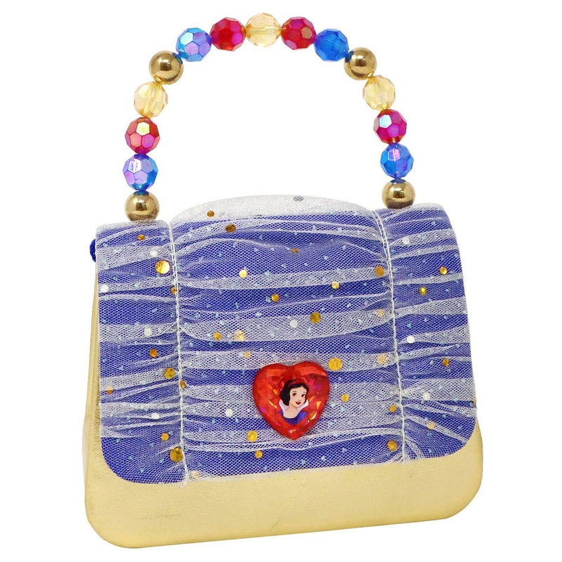 Snow White Blue and Gold Sparkle Girls Deluxe Costume Bag