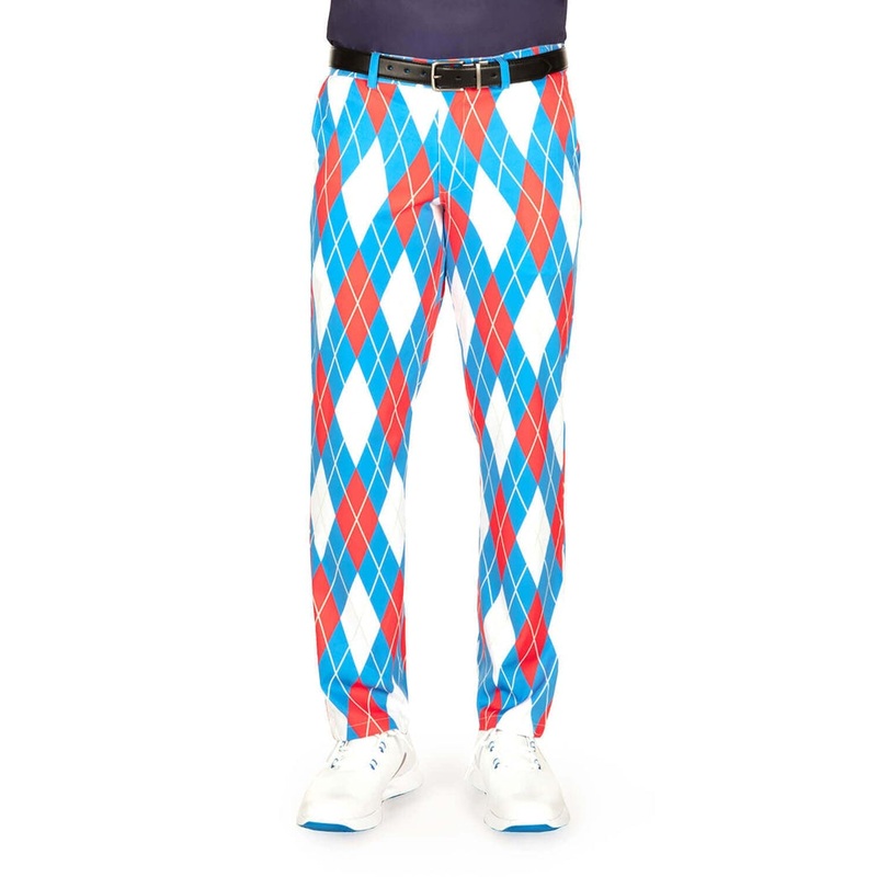 Men's American Argyle Disc Golf Pants