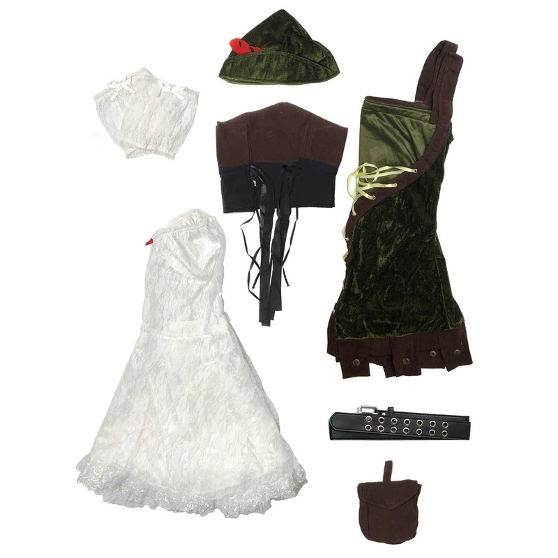 Sexy Robin Hood Medieval Costume - Size Medium