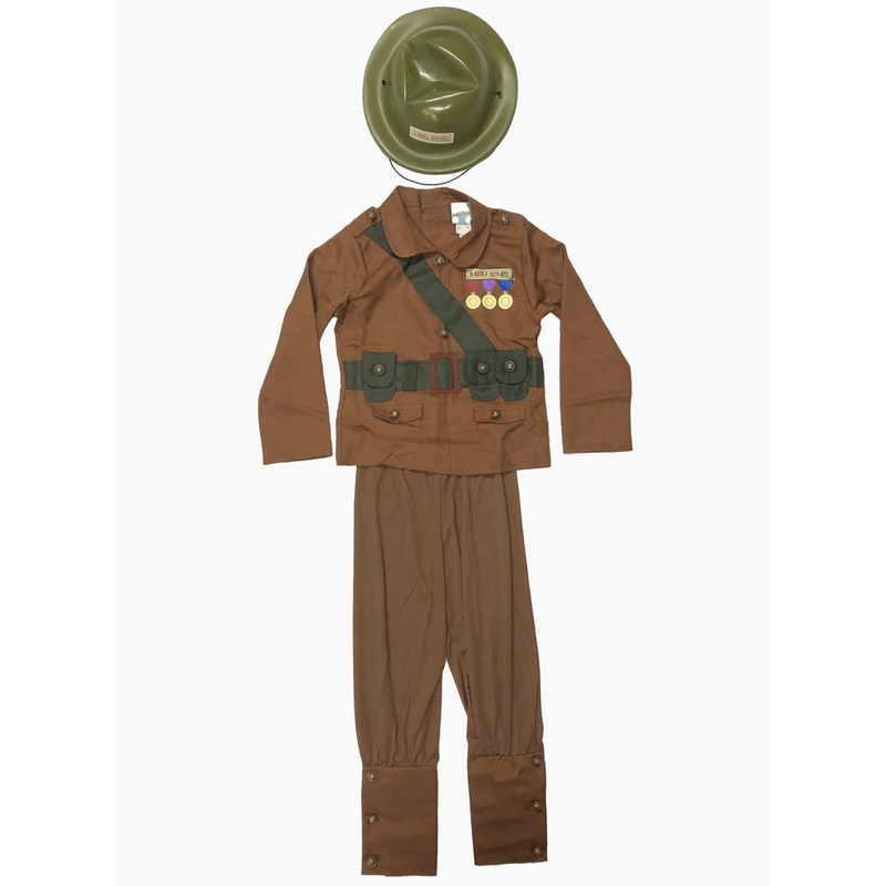WW1 Soldier Boys Historical Costume - Size Small