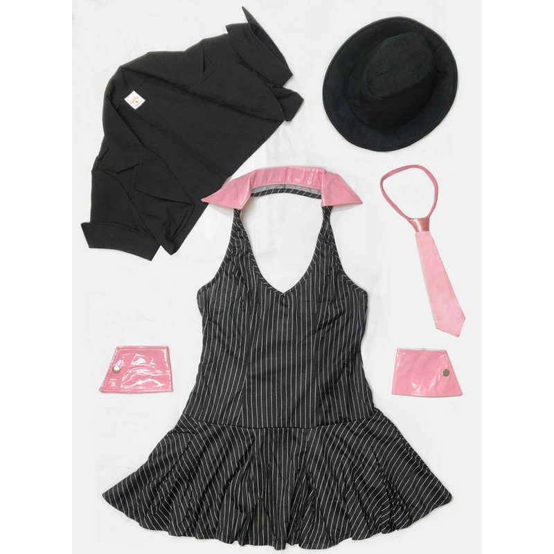 1920s Sexy Gangster Womens Costume - Size XSmall