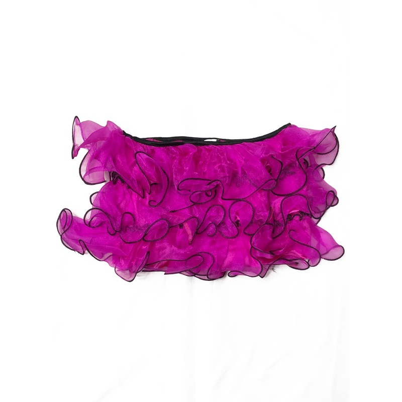 Mini Fuchsia Womens Cha Cha Tutu Skirt - One Size