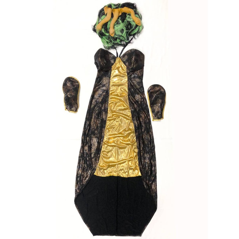 Mythical Goddess Medusa Womens Ancient Costume - Size Small