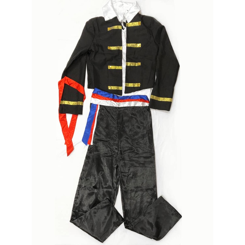 New Romantics Adam Ant Mens 80s Costume - Size Medium