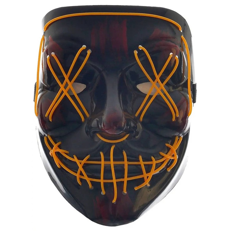 Orange Purge Costume Mask - Adults