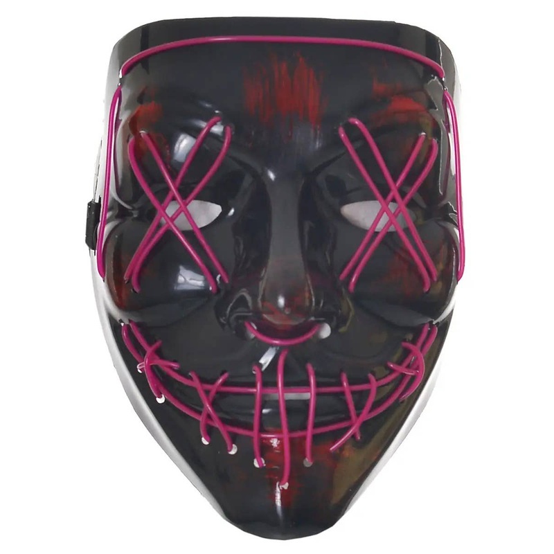 Pink Purge Costume Mask - Adults