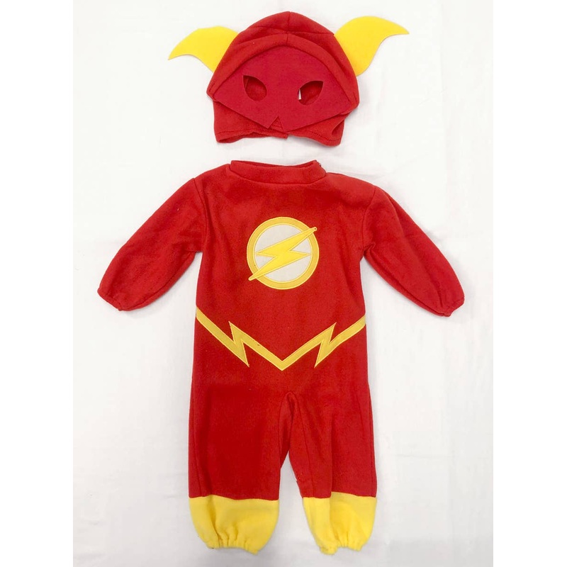 The Flash Baby Boys Costume - Size Newborn
